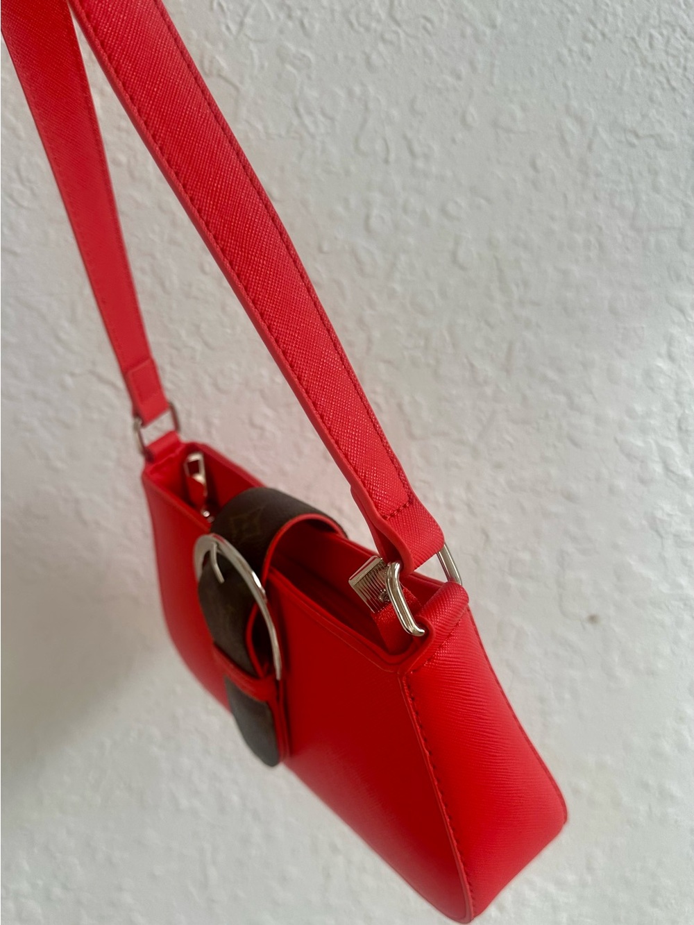Red Shoulder Mini Bag . Customized - Picture 5 of 10